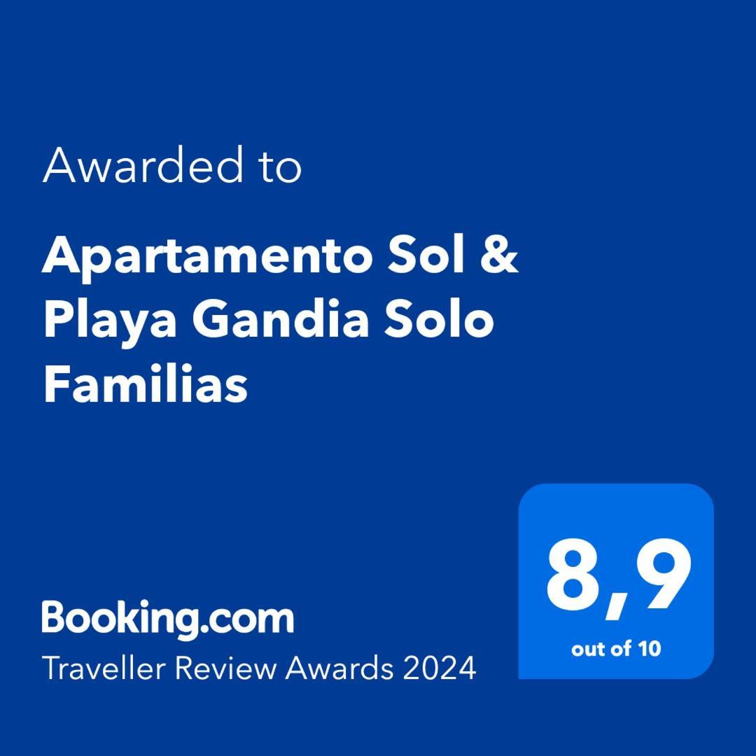 Apartamento Sol & Playa Gandia Solo Familias Exterior photo